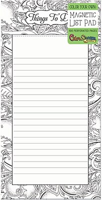 Things To Do Magnetic List Pad