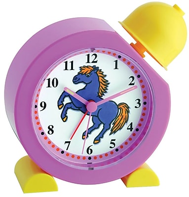 TFA 60.1011.12 Electronic Children's Bell Alarm Clock with Pony