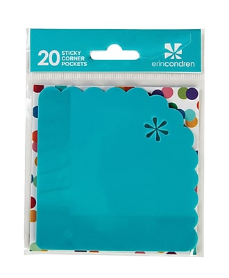 Erin Condren StylizedSticky corner pockets 20 Pack 2431714