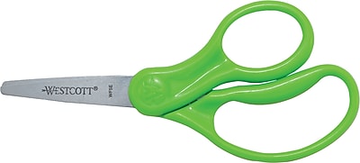 Westcott 13131 Kids Value Scissors with Pointed Tip 5 Assorted Colors