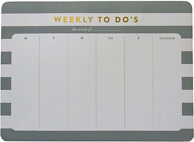 Eccolo Weekly Scheduler Mousepad List Pad ST910