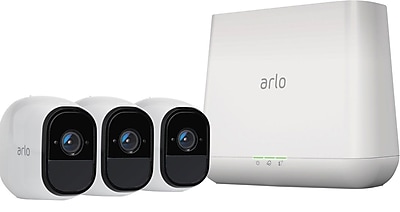 NETGEAR Arlo Pro Wire Free HD Security Camera Kit 3 Pack