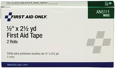 First Aid Only First Aid Tape 1 2 2 box