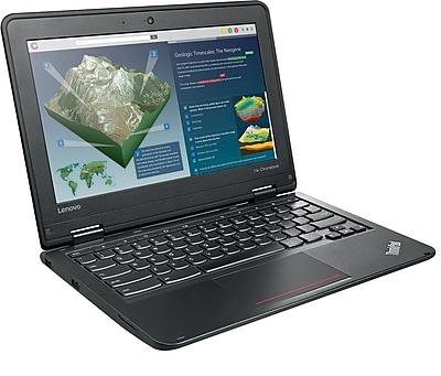 Lenovo ThinkPad Chromebook 11e 20GF0001US 11.6 Notebook LCD Intel Celeron N3150 16GB eMMC 4GB RAM Google Chrome Black
