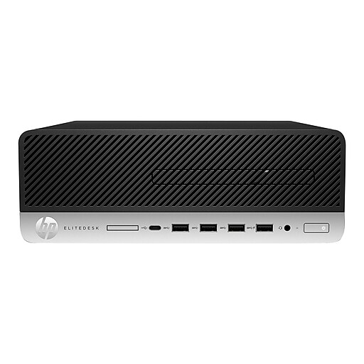 HP EliteDesk 705 G5 8LJ46UT#ABA Desktop Computer, AMD Athlon PRO, 8GB RAM, 256GB SSD