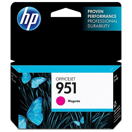 HP 951 Magenta Standard Yield Ink Cartridge  CN051AN 140