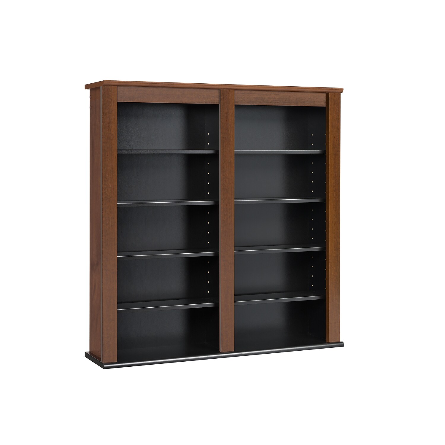 Prepac™ Double Wall Mounted Storage, Cherry and Black