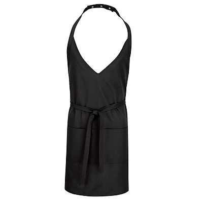 Chef Designs 3 Pocket Tuxedo Apron Black