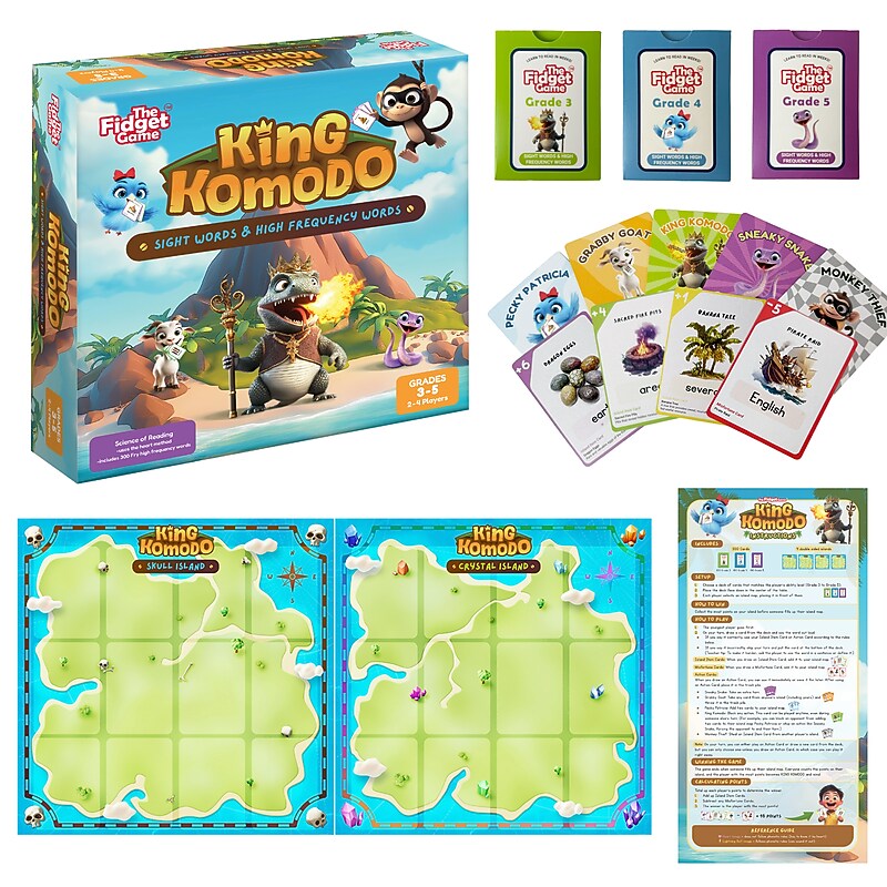 The Fidget Game King Komodo Educational Game (FDGKINGKOMODO)
