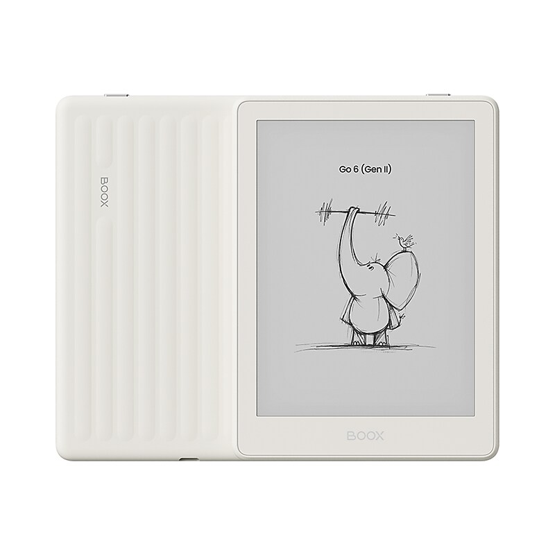 BOOX Go 6 (Gen II) 6" E-Ink Digital Notebook, Shell (OPC1556R)