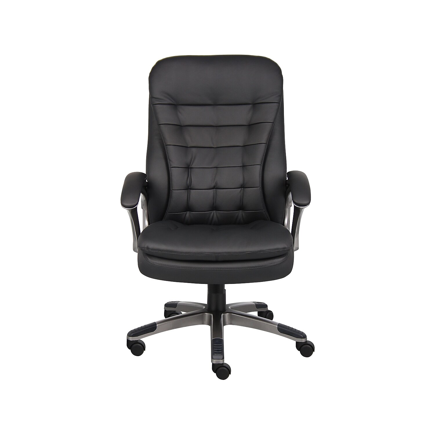 Boss Faux Leather Executive Chair, Black (B9331)
