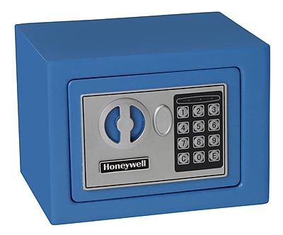 Honeywell 0.19 cu.ft. Digital Lock Security Safe 5005 Blue