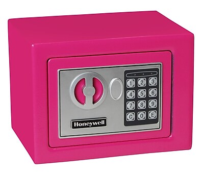 Honeywell 0.19 cu.ft. Digital Lock Security Safe 5005 Pink
