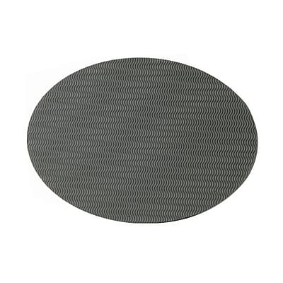 JAM Paper Corregated Wave Paper Placemats 16 1 2 x 12 Grey 100 carton