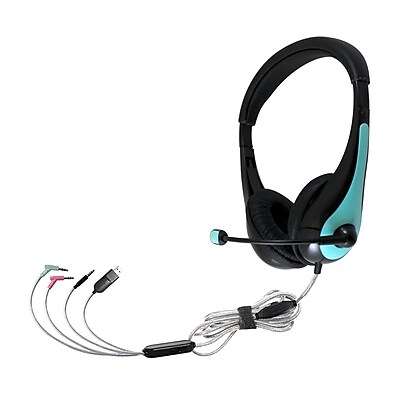 HamiltonBuhl T18SG4ISV TriosAir Plus Personal Multimedia Headset with Gooseneck Mic Connect to Any Device