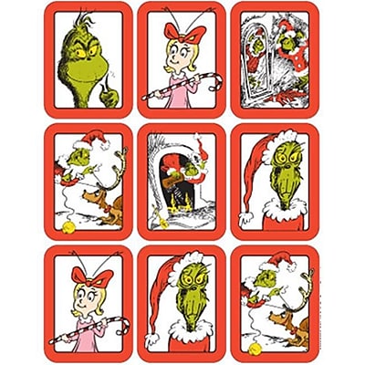 Eureka Dr. Seuss The Grinch Giant Stickers EDRE30493
