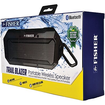 Fisher FBT550K Trail Blast Bluetooth Speaker Black