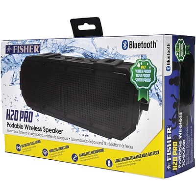 Fisher FBT680K H20 Pro Bluetooth Speaker Black