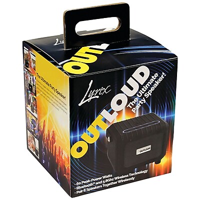 Lyrix 70608 Lyrix OutLoud Bluetooth Outdoor Party Speaker