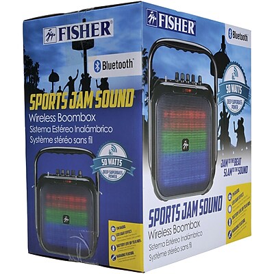 Fisher FBX540 Sports Jam Bluetooth Boombox