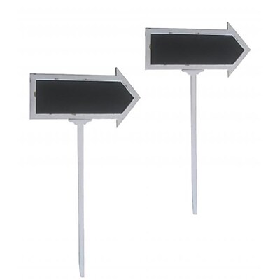 Wald Set Of 2 Wood Chalkboard Arrow Sign RTL84603