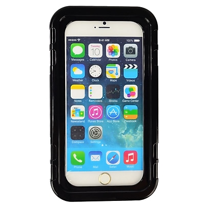 SumacLife Waterproof Pouch Case Black For use with Iphone 7s, Iphone 7s Plus, SamsunG Galaxy Note and other Phones (SMSWAP473)