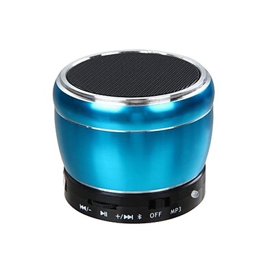 Insten Blue Portable Mini Speaker for Cell Phone Smartphone Tablet PC Laptop Computer