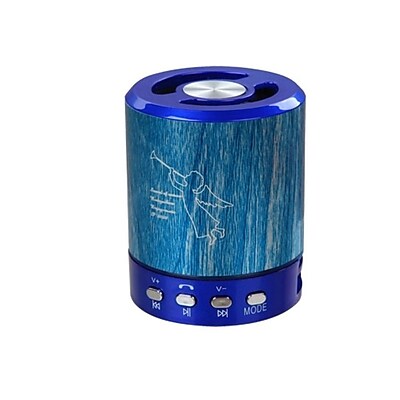 Insten Blue Portable Mini Speaker for Desktop Laptop PC Cumpter Cell Phone Smartphone MP3 MP4 Music Player