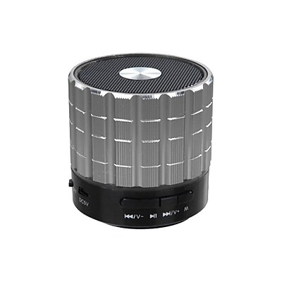 Insten Silver Portable Mini Speaker for Laptop PC Cumpter Cell Phone Smartphone MP3 MP4 Music Player
