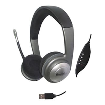 Connectland USB Interface Online Gaming Stereo Headphone with Built in Mic