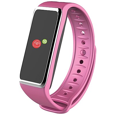 MyKronoz 813761021470 ZeFit3 HR Activity Tracker Pink Silver