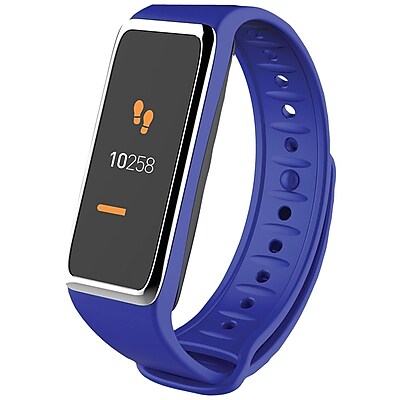 MyKronoz 813761021401 ZeFIt3 ActIvIty Tracker Blue SIlver