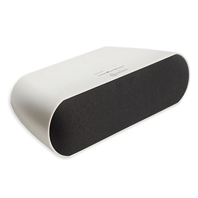 Connectland Bluetooth V2.1 EDR WIreless Stereo Portable Speaker 2 x 3w Powered by BatterIes or AC Adapter WhIte
