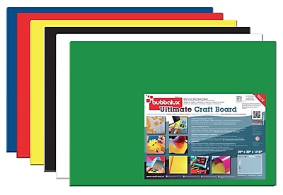 Bubbalux Ultimate Craft Board 20 x30 in Heart Red 2 Pack
