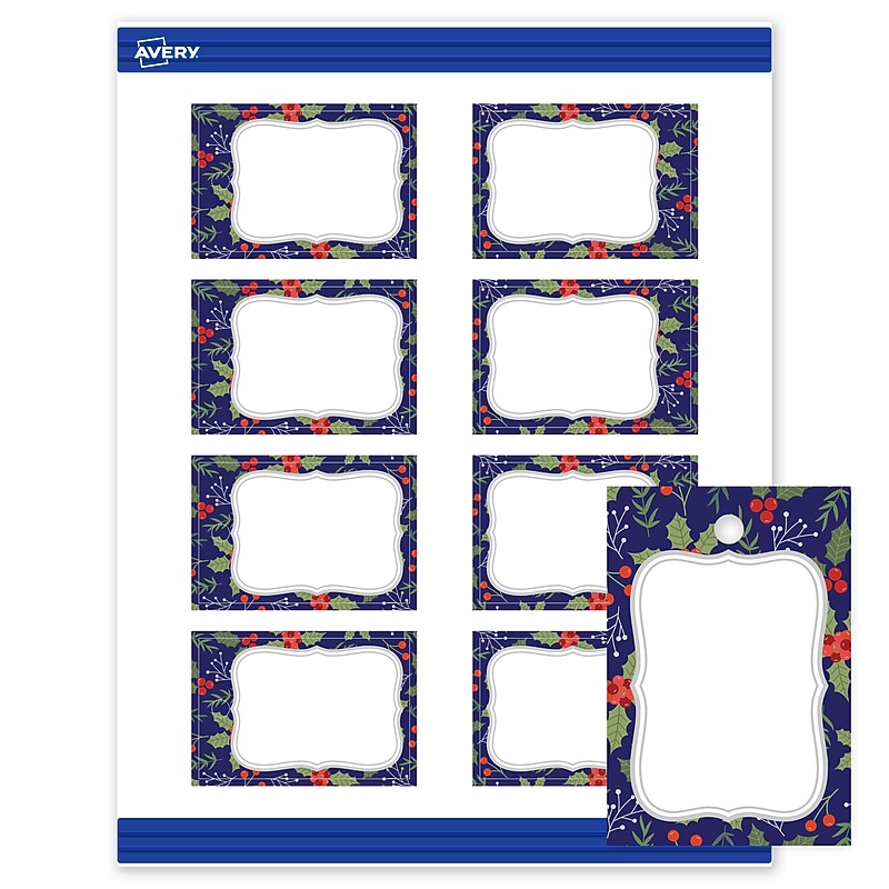 Avery  3" Blank Price & Merchandise Tags, White, 80/Carton (S00-FHY-PRMWT10) image 1