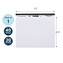 Roaring Spring WIDE Landscape Notepad, College Ruled, 11 x 9.5, White, 40 Sheets/Pad (ROA74500)~#|#~00022E6E-FC20-4320-A60D3832D78FA89B_sc7