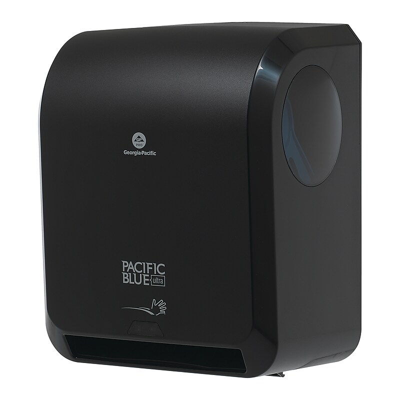Pacific Blue Ultra Automated Hardwound Paper Towel Dispenser, Black (59590) image 1