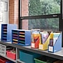 Bankers Box 12.88" x 4.25" x 11.38" Cardboard Magazine File, Assorted Colors, 6/Pack (3381901)~#|#~00069894-6F61-4542-852746CBB0C105DB_sc7