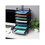 Mind Reader Metal Front Loading Letter Tray, Letter/Legal Size, Black (7TPAPER-BLK)~#|#~000902EE-2EDF-4EF0-86A1EE1C2ED84EBB_sc7