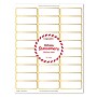 Geographics Red Foil Holiday Address Labels (50112)~#|#~000D7F27-BBE2-4AF4-85E6BF4C9128D062_sc7