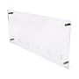 Russell+Hazel 10" x 24" Dry-Erase Weekly Wall Calendar Bundle, Clear/White (54446)~#|#~0011CFC2-4E83-4D90-B24BA6CFCA63424C_sc7
