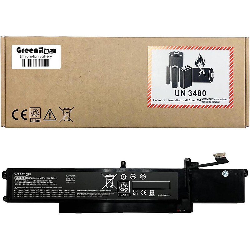 HP Lithium-Ion Laptop Battery for HP ZBook Fury 16 G9 and G10 Mobile Workstations (VS08095XL) image 1