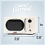 Nostalgia Retro 0.7 Cubic Foot Countertop Microwave, Ivory (NRMO7IVY6A)~#|#~001B33B8-D844-4D7E-85E41624687F36F9_sc7