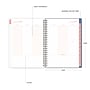 2025-2026 Blue Sky Joyful Bouquet 5.875" x 8.625" Academic Year Weekly & Monthly Planner, Plastic Cover, Multicolored (151982)~#|#~001E3A97-EA06-46EC-9BAF01D4D4373387_sc7