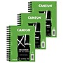 Canson XL Series 5.5" x 8.5" Wire Bound Drawing Sketch Pad, 60 Sheets/Pad, 3/Bundle (MCXC40005449006-3)~#|#~002061DE-B07A-4C7B-89F3AB9357ADAB34_sc7