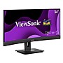 ViewSonic Ergonomic 34" 21:9 Curved UWQHD 4K 100Hz LCD Monitor, Height Adjustable, Docking Station, Black (VG3456CA)~#|#~00267351-D6F2-4C29-9836624E1B4EDE32_sc7