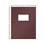 ComplyRight Single-Window Tax Presentation Folder, Burgundy, 50/Pack (PBW24)~#|#~0027E679-1F0F-4468-843BB604DB9AFAB3_sc7