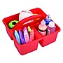 Deflect-O Polypropylene Kids' Storage Caddy, 5.34" x 9.37" x 9.32", Red (39505RED)~#|#~002E303F-5315-4BDC-8E982B0E51D23060_sc7