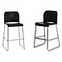 Flash Furniture Hercules Kenai Classic Plastic Stacking Full Back Bar Stools, Black, 3-Pieces (3RUT239AHBSBKCR)~#|#~00345D2F-B90A-443D-97A6FC3D57A41C60_sc7