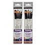 Daler-Rowney Graduate Watercolor Synthetic Brushes, 5/Set, 2 Sets/Bundle (DRWD212550006-2)~#|#~0038B932-009F-406D-A1B69CAA3B55580B_sc7